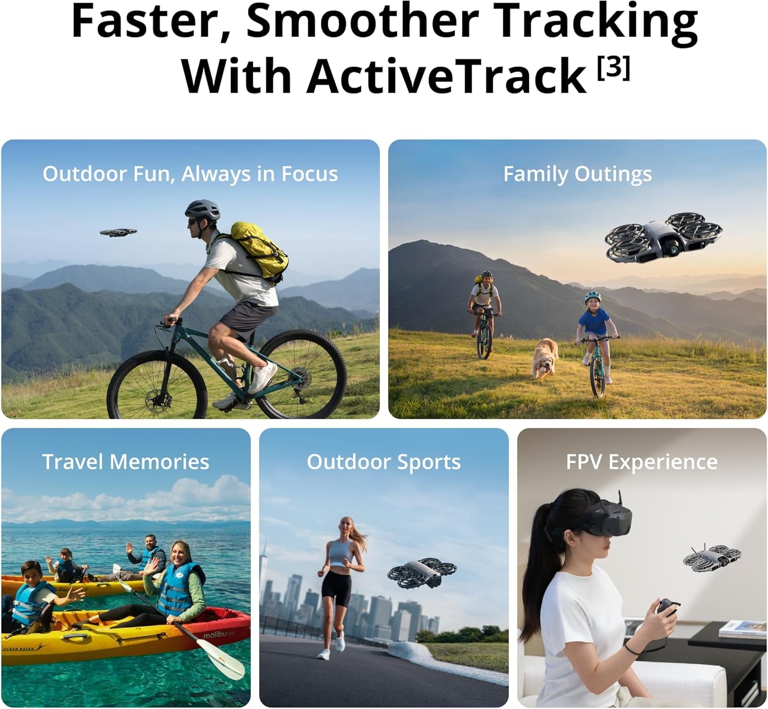 DJI Neo 2 Fly More Combo (Drone Only), 4K Drone with Camera | Palm Takeoff & Landing, Gesture Control, Activetrack, Omnidirectional Obstacle Sensing, 3 Batteries