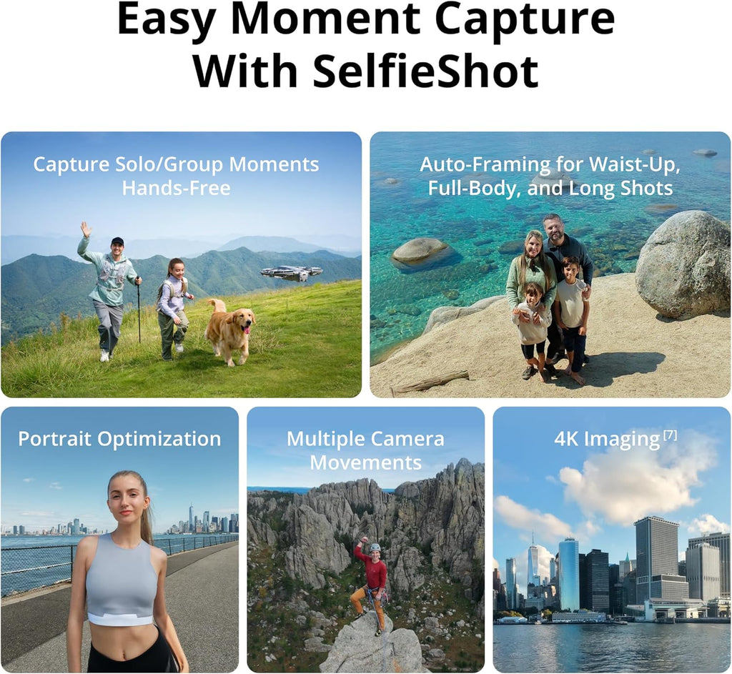 DJI Neo 2 (Drone Only), Lightweight 4K Drone with Camera | Palm Takeoff & Landing, Gesture Control, Activetrack, Omnidirectional Obstacle Sensing